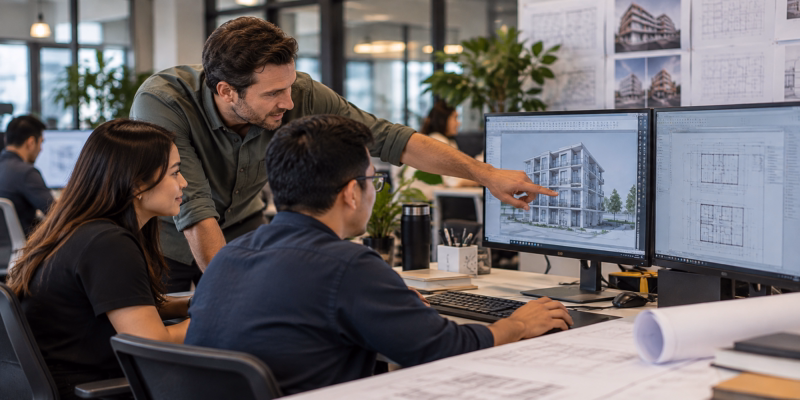 How Architectural Firms Can Integrate Offshore Drafting and BIM Teams Successfully | Cybalink Solutions
