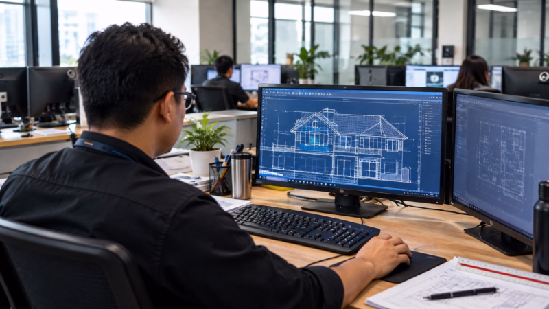 Why Architectural Firms Are Outsourcing Drafting & 3D Modelling Overseas | Cybalink Solutions